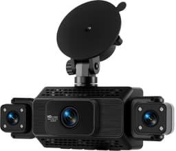 SnelShoppen - 360 Graden Auto Dashcam 4 Kanalen 1080P met Wifi, 3 Inch IPS-Scherm, 64 GB, G-Sensor, Achteruitrijcamera, 24 Uur Parkeermodus, Nachtzich — thumbnail 3