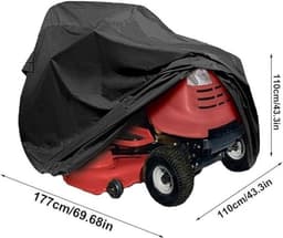Grasmaaierhoes XL - 210D Oxford-stof - Weerbestendig - UV-bescherming - Robuuste Buitenopslag - Eenvoudig schoonmaken - Tuinmachinehoes — thumbnail 4