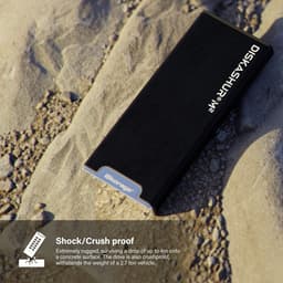 Externe SSD - Draagbare Opslag - Veilige Data Opslag - PIN Verificatie - 1 TB - Zwart — thumbnail 5
