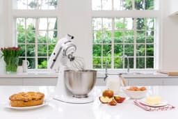 Keukenmachine - Mixer Keuken - Bakken en Koken - Robuust metalen design - 43 L - Porselein White — thumbnail 5