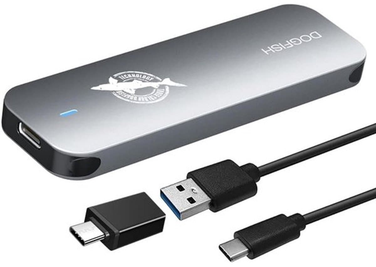 Draagbare Externe SSD 2TB USB-C Supersnel Metaal - Compatibel met Mac, Windows, Android — afbeelding 1