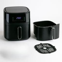Florixa® Airfryer xl - Airfryer xxl - Heteluchtfriteuse - Zwart- 39cm x 29cm x 34cm — thumbnail 2