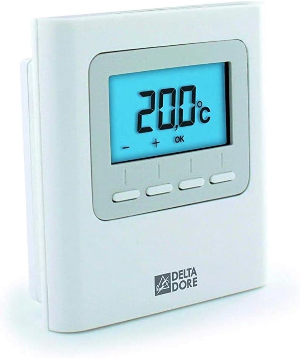 Thermostaat voor Elektrische Verwarming Wit — afbeelding 1