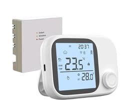 Intelligente thermostaat - Wifi thermostaat slimme - Comfort thuis regelen - App en spraakbesturing