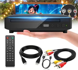 DVD-speler - 1080p HD DVD-speler - Met HDMI-interface - USB-interface - Afstandsbediening - Europese standaardstekker — thumbnail 2