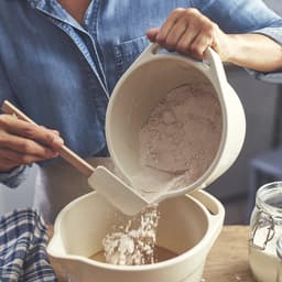 Bereidingskom Keramiek - Mengkom Keuken - Bakken en Mixen - Met Handgreep en Tuit - 35 liter - N.v.t. — thumbnail 2