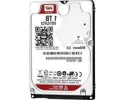 Interne Harde Schijf - HDD Opslag - Bestanden Opslaan - Compact Ontwerp - 1 TB - Rood
