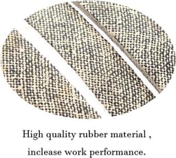 Maaier Riem - Dek Riem - Gazon Onderhoud - Kevlar Versterkt - 5/8" x 65" - Zwart — thumbnail 2
