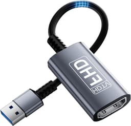 USB naar HDMI Adapter - Monitor Converter - Scherm Uitbreiden - USB 3.0 Connectie - 15.4 x 6.1 cm — thumbnail 1