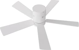 Plafondventilator met lamp - Diameter 106.6 cm - 6 snelheden & 3 kleuren - omkeerbare motor en stil - modern - Wit — thumbnail 5