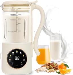 1400ml, Notenmelkmaker 8-in-1, Zelfreinigend | Automatische plantaardige melkmaker voor soja, noten en haver met uitgestelde start, AutoClean, warmhouden en 1400ml inhoud — thumbnail 1