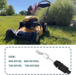 Dailygoods - 2 stuks Koppelingskabel voor Grasmaaier 69 inch Compatibel met Cub Cadet SC300HW — thumbnail 4
