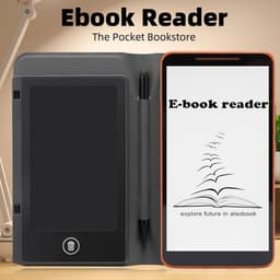 Compacte E-reader - Boeklezer Android - Digitaal Lezen - HD Scherm 5.7 Inch - 1GB+8GB - Zwart — thumbnail 4