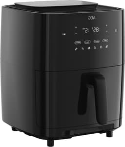 Luchtfriteuse met Stoom - Heteluchtfriteuse Airfryer - Gezond Koken - Met Stoomfunctie - 69 Liter - Zwart — thumbnail 1