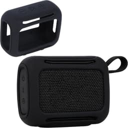 Siliconen beschermhoes (zwart) geschikt geschikt voorde JBL GO 5 Ultra draagbare luidspreker — thumbnail 1