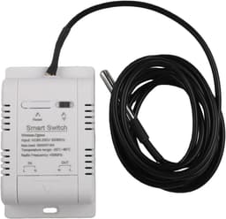 Slimme Thermostaat - Verwarming Controller - Energie Besparen - Met Vochtigheid Sensor - 16A 3000W - Wit — thumbnail 5