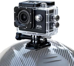 Helm Camera - Motor Camera - Veiligheid Vastleggen - G Sensor Bescherming - 1080p HD - Zwart — thumbnail 1