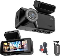Dashcam - Autocamera Rijcamera - Verkeersregistratie - G-sensor voor crashdetectie - 3.2 inch scherm - Zwart — thumbnail 1