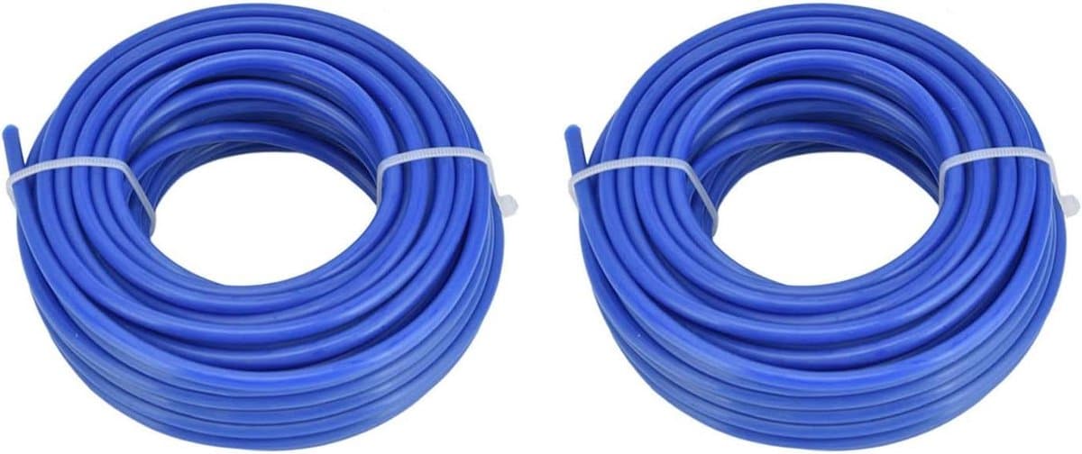 Grasmaaier Snoer - Trimmerlijn Nylon - Gazon Onderhoud - Geluidsarm Ontwerp - 4 mm - Blauw — afbeelding 1