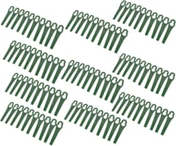 SnelShoppen - 100 Stuks Trimmerbladen Grasmaaier Strimmer Groen Geschikt voor Bosch ART23 Accutrim GTECH ST 04 ST 05 Qualcast Mow N Trim Easi-Lite 28 — thumbnail 1