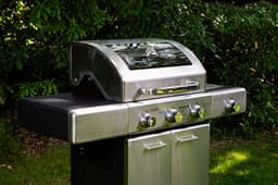 Grilluxe RVS gasbarbecue 5 branders met zijbrander — thumbnail 2