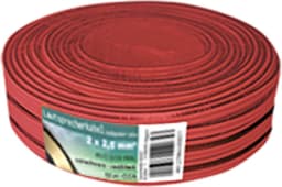 Luidspreker kabel (CCA) - 2x 2,50mm² / rood/zwart - 25 meter — thumbnail 2