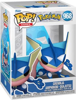 Pokémon Greninja - Amphinobi - Quajutsu vinylfiguur 968 Funko Pop! meerkleurig — thumbnail 5