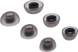 Ibley ComfortFit Siliconen oortips voor JBL Live Pro 2 zilver - Siliconen Earplug - S/M/L formaat - 3 paar - 3 maten - JBL Live Free 2 oortips — thumbnail 1