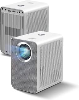 ElementKey MovieVision - Home Projector - 4Ω3W x 1 - 1920x1080p - Multi Media - 65W - Bluetooth 5.0 - Bioscoop - Netflix - Streamen - Wit — thumbnail 3