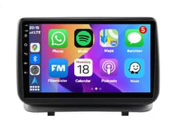 Autoradio 4/64GB met Carplay en Android auto | Geschikt voor Renault Clio 3 2005-2014| Radio scherm met Navigatie | 2005 2006 2007 2008 2009 2010 2011 2012 2013 2014 — thumbnail 5