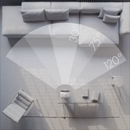 MeacoFan Sefte 10 Table - Ventilator - Luchtverplaatsing: 1150m³ per uur - Geschikt voor ruimtes tot 50m² - Kantelbaar - Extra stil — thumbnail 4