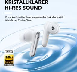 Anker Liberty 4 Draadloze Oordopjes - Noise Cancelling Headset - Wit — thumbnail 5