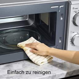 Solo Magnetron – Magnetron Oven – Microwave – Keukenapparaat – Mini Oven – 20 Liter Inhoud – 700 Watt Vermogen — thumbnail 4