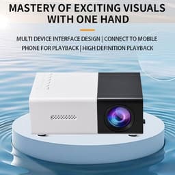 Dailygoods - Draagbare Mini Projector met 1080p Full HD en Ingebouwde Luidsprekers — thumbnail 3