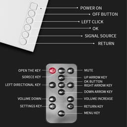 Dailygoods - Draagbare Mini Projector met 1080p Full HD en Ingebouwde Luidsprekers — thumbnail 4