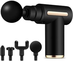 Massagepistool - Spier Stimulator - Spierherstel - 6 Snelheden - 06 kg - Zwart — thumbnail 1
