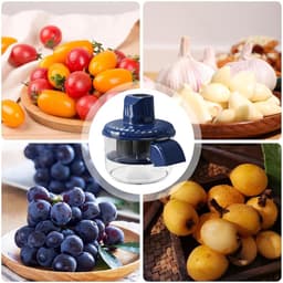 Automatische Schilmachine - Keuken Schilmes - Fruit Groente Schillen - Draadloze Portabiliteit - Grote Capaciteit - Zilver — thumbnail 4