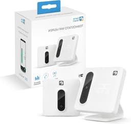 Intelligente Wifi Thermostaat - Slimme Thermostaat Verwarming - Energie Besparen - Open Raam Herkenning - Universeel - Wit — thumbnail 1