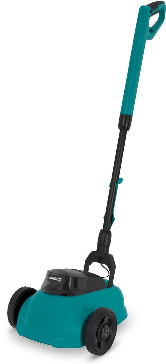 VONROC Mini Elektrische Grasmaaier 20V – 22 cm – Maaien en mulchen in één - Drie instelbare maaihoogtes: 30mm, 40mm, 50mm –- Incl. reinigingstool - Zonder accu en lader — afbeelding 1