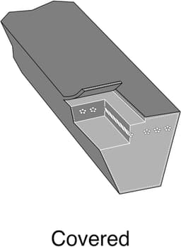 Grasmaaier Riem - V-snaar Gazonmaaier - Onderhoud Gazon - OEM Specificaties - 92-1/2 inch x 1/2 inch - Zwart — thumbnail 4
