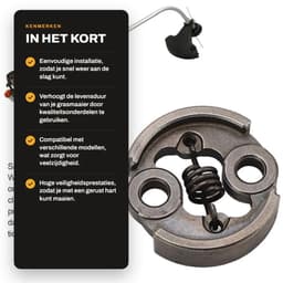 Dailygoods- Koppeling Vervanging voor Echo Shindaiwa - Koppeling Grasmaaiers - Koppeling A056000260 - Koppeling Motoronderdelen - Hoge Efficiëntie - Beschermt tegen Motorschade - Koppelingsset — thumbnail 2