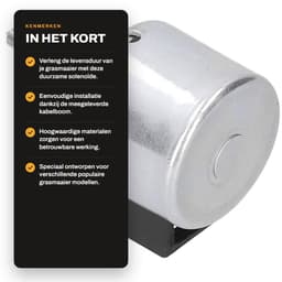 Dailygoods- Brandstofsolenoïde vervanging 692734 - Duurzaam - Kabelboom - Betrouwbare accessoires - Geschikt voor 497672/497157/495739 - Hoogwaardig ijzermateriaal - Brandstofklep — thumbnail 3