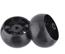 Dailygoods- Deck Wheel Vervanging - 5" Wiel - 2 Stuks - Hub Offset 3" - Boorgrootte 1/2" - Compatibel met Husqvarna - Graswiel — thumbnail 3