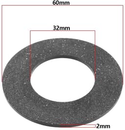 Dailygoods - 5 Stuks Wrijvingsschijf Koppelingsvoeringen voor Grasmaaier - Compatibel met Modellen — thumbnail 2