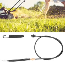 Dailygoods- Engagement Kabel Vervangend - Dekverlovingskabel met Veer - Geschikt voor MTD 700 Serie - Materiaal: Kunststof/Staal - Totale Lengte: 1500 mm - Gewicht: 258 g - Grasmaaierkabel — thumbnail 2