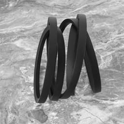 Dailygoods- Aandrijfriem Rubber - Compatibel met John Deere LT150/LT160/LT170/LT180 - Slijtvast - Hoge temperatuur weerstand - 1 stuk - Zwart - Grasmaaier Riem — thumbnail 2