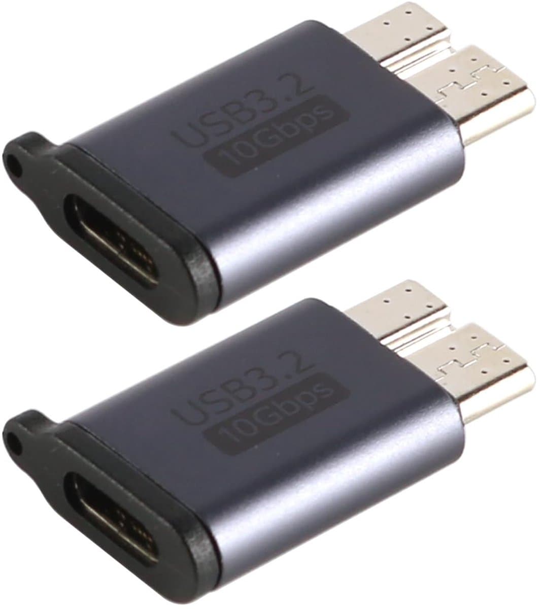 Golden crown - Adapters USB C naar Micro USB - Gegevensoverdracht - Klein en draagbaar - Externe Harde Schijf - Geschikt voor tablet en laptop — afbeelding 1