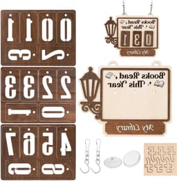 Read Book Counter | Reading Accessories - Book Reading Counter, for Library Coin Club Readers Teachers Students Writers — thumbnail 1