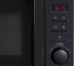 Solo magnetron - Compacte oven - Maaltijden opwarmen - 5 standen - 20 liter - Matzwart — thumbnail 2
