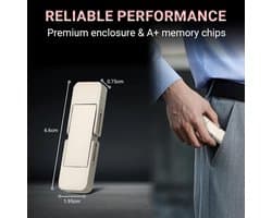 Snelle 512 GB USB-C en USB-A Flash Drive Externe SSD